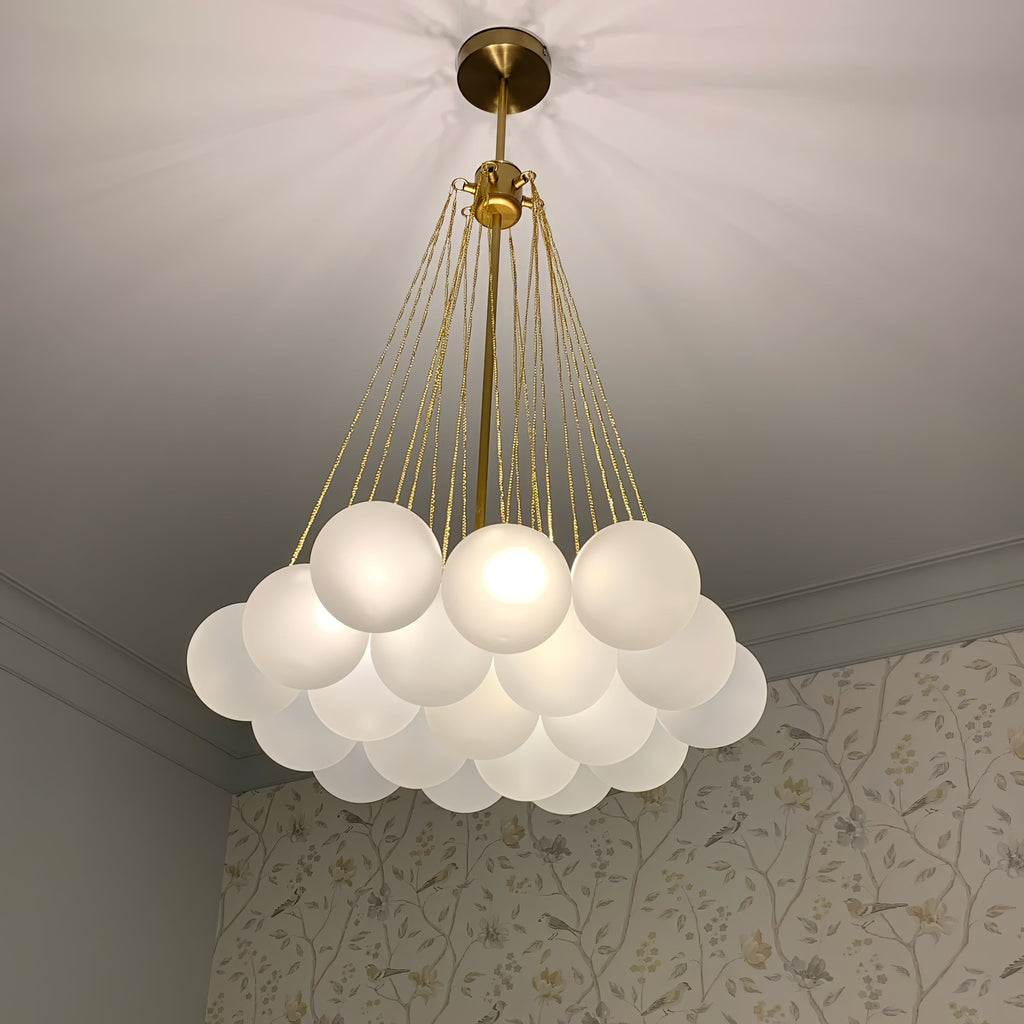 Jarvenenna Glass Chandelier-Moonnatur