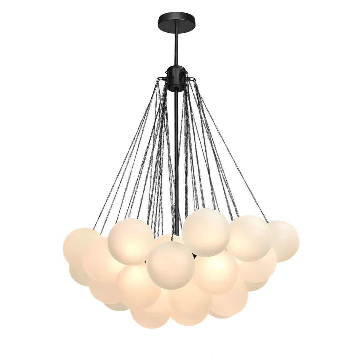 Jarvenenna Glass Chandelier-Moonnatur