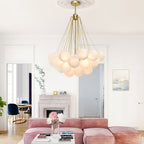 Jarvenenna Glass Chandelier-Moonnatur