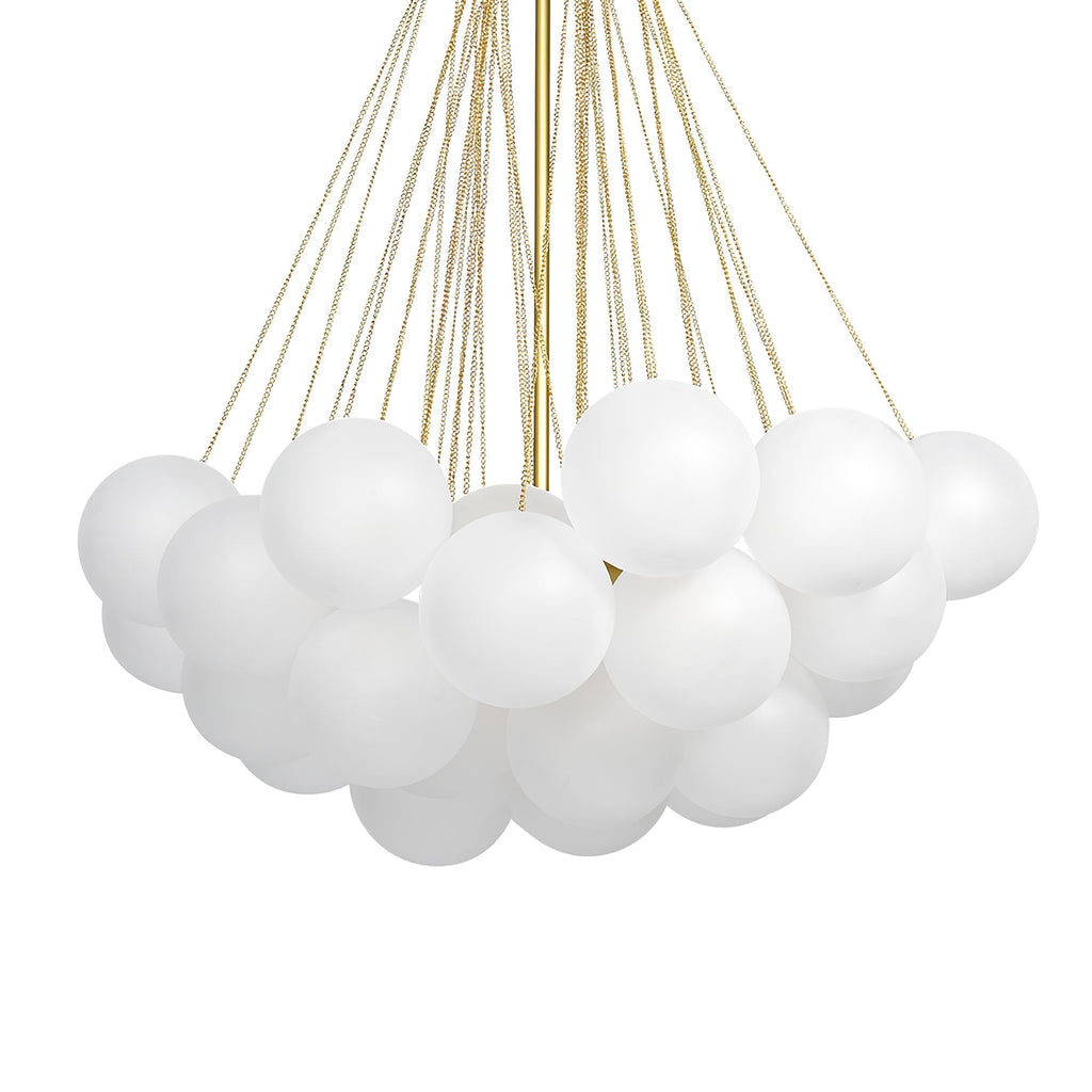 Orenmoss Glass Chandelier-Moonnatur