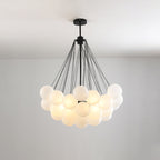 Jarvenenna Glass Chandelier-Moonnatur
