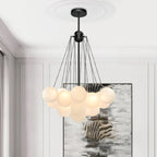 Jarvenenna Glass Chandelier-Moonnatur