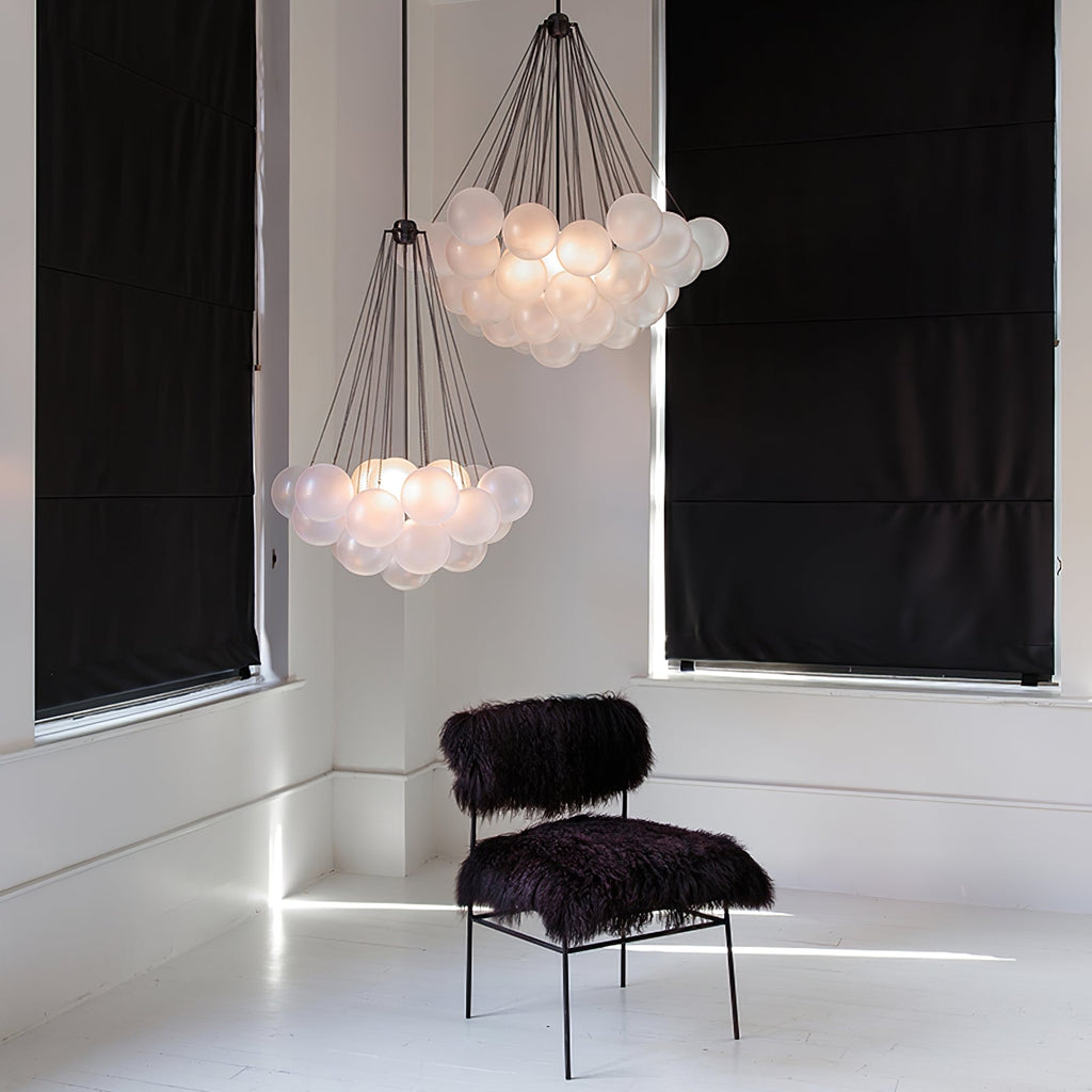 Jarvenenna Glass Chandelier-Moonnatur