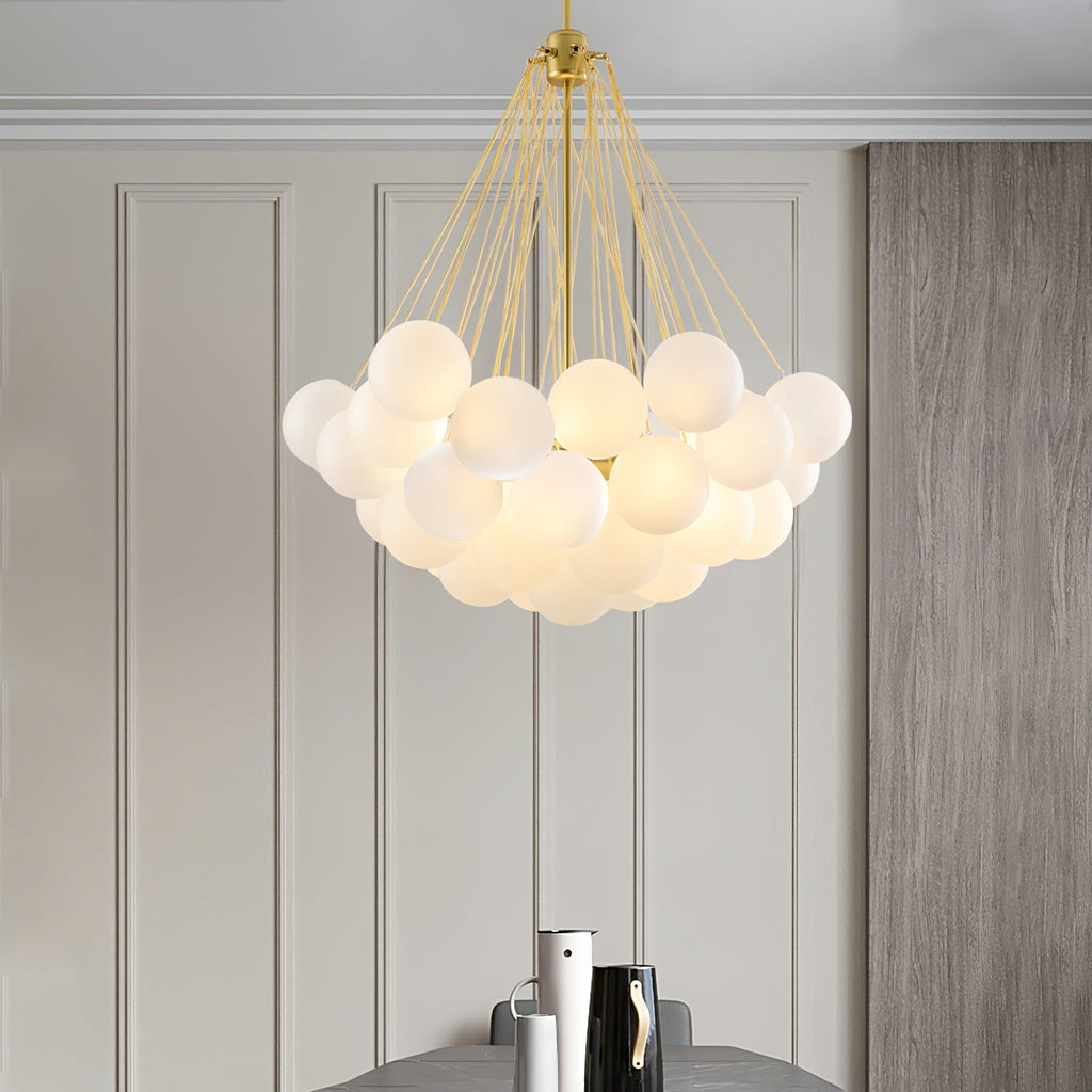 Jarvenenna Glass Chandelier-Moonnatur