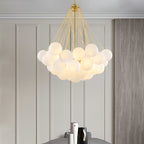Orenmoss Glass Chandelier-Moonnatur