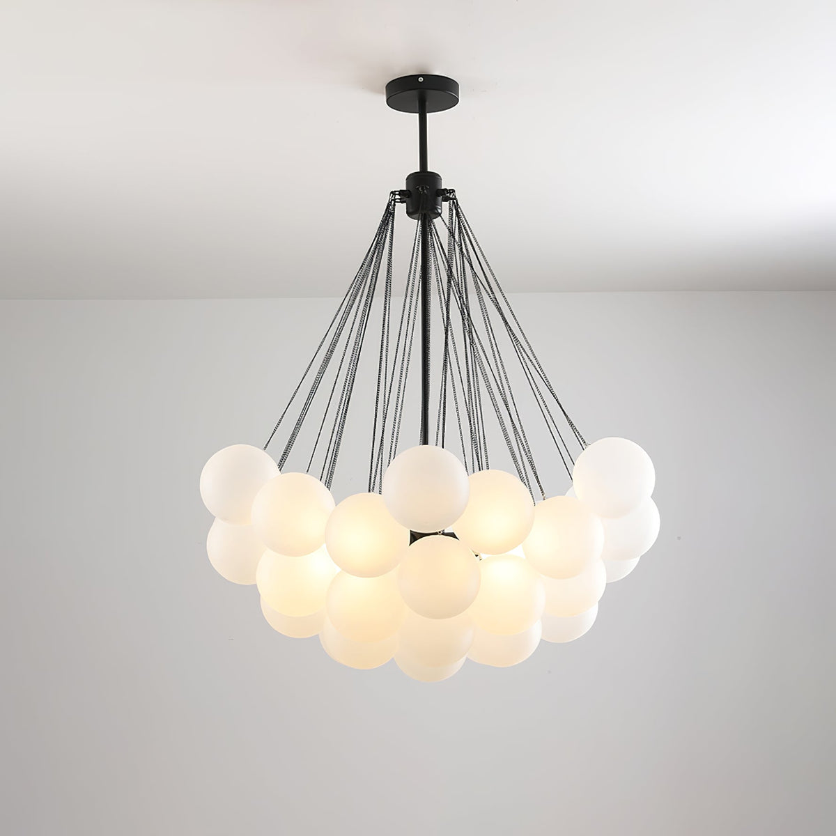 Jarvenenna Glass Chandelier-Moonnatur