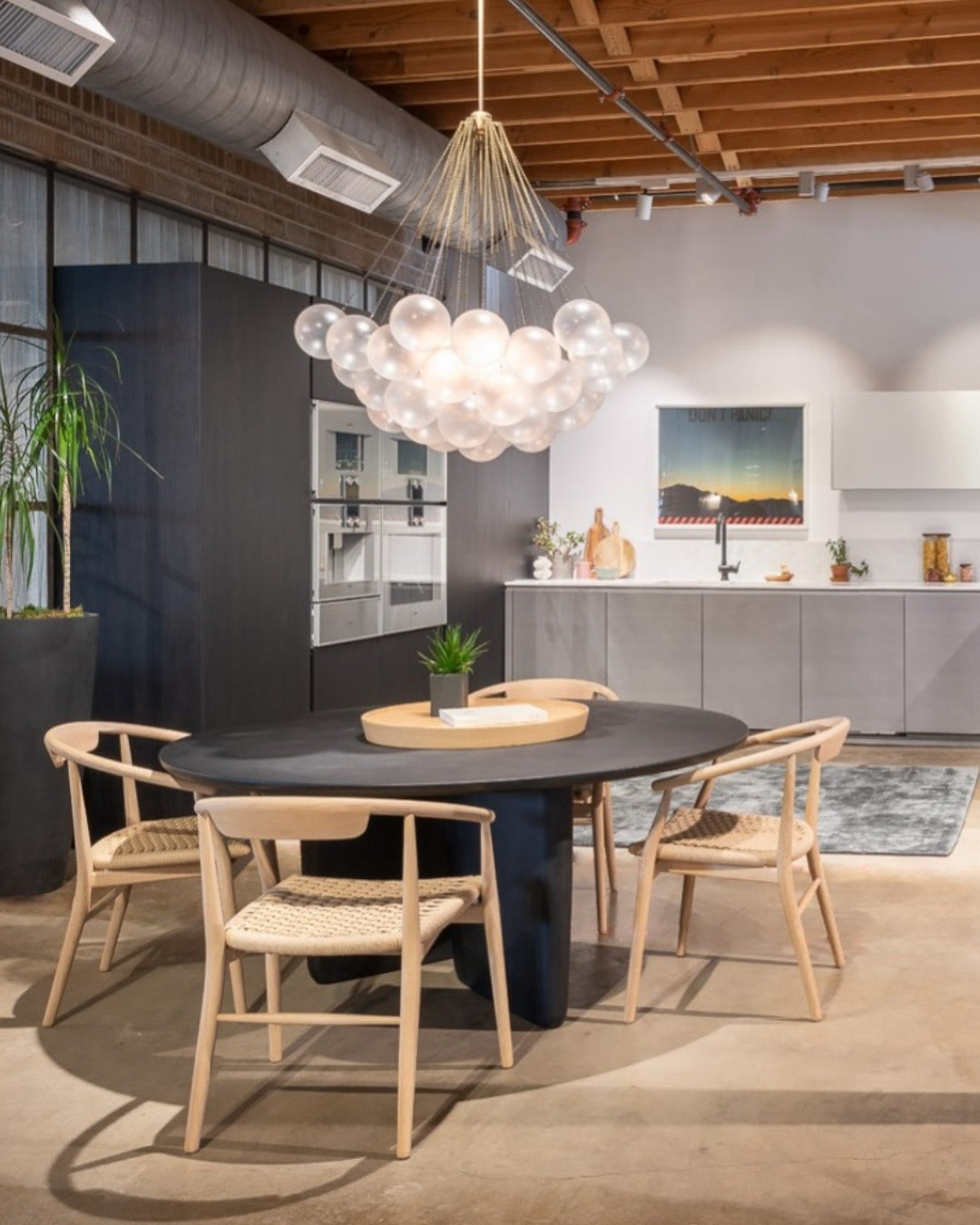 Jarvenenna Glass Chandelier-Moonnatur