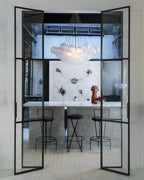 Jarvenenna Glass Chandelier-Moonnatur
