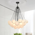 Jarvenenna Glass Chandelier-Moonnatur
