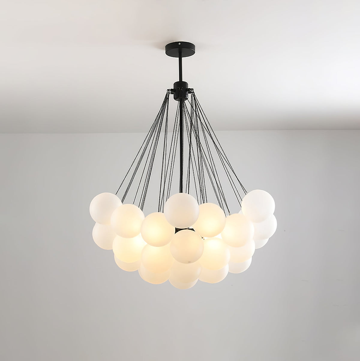 Jarvenenna Glass Chandelier-Moonnatur