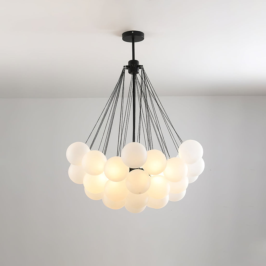 Orenmoss Glass Chandelier-Moonnatur