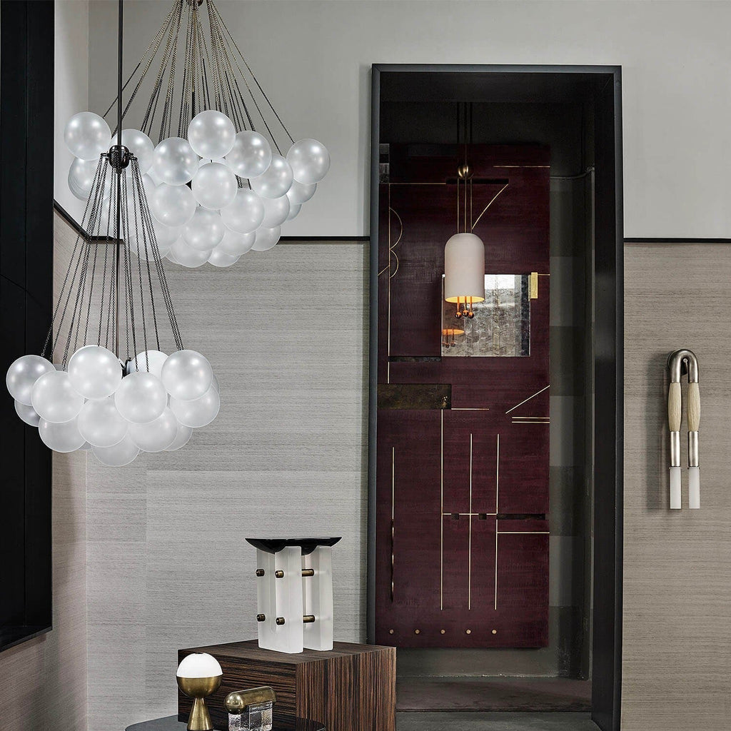 Jarvenenna Glass Chandelier-Moonnatur