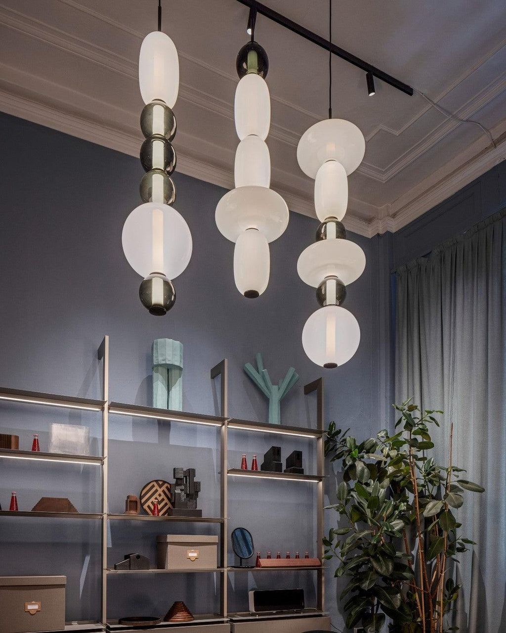 Hresalia Glass Pendant Light-Moonnatur