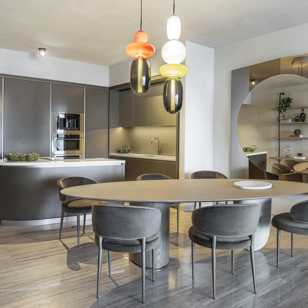 Hresalia Glass Pendant Light-Moonnatur