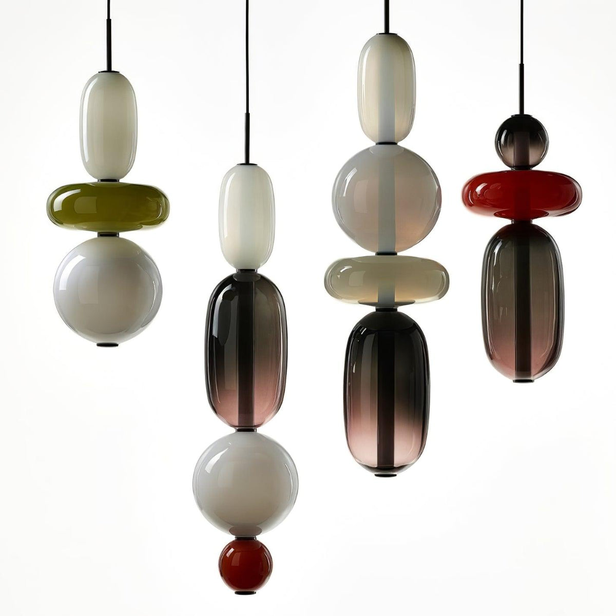 Hresalia Glass Pendant Light-Moonnatur
