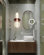 Hresalia Glass Pendant Light-Moonnatur