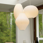 Wenrelorie Mulberry Silk Pendant Light-Moonnatur