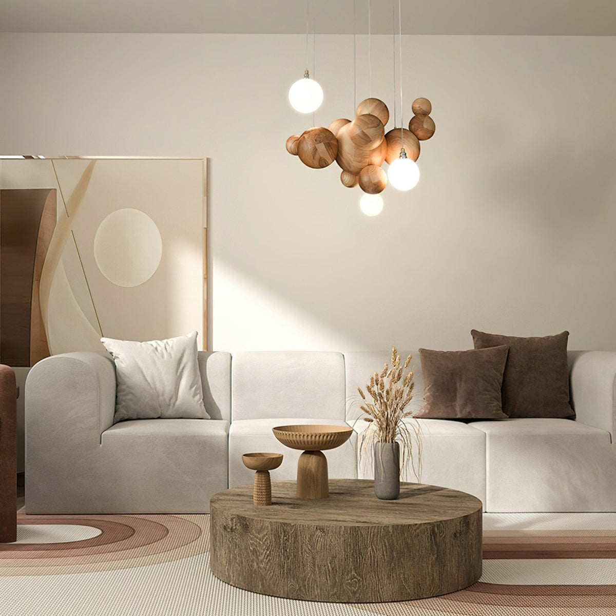 Clarenera Acrylic Chandelier-Moonnatur