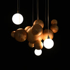 Clarenera Acrylic Chandelier-Moonnatur
