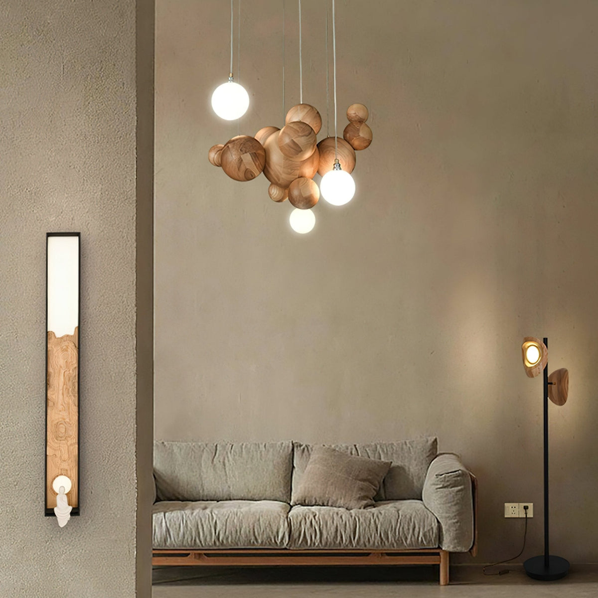 Clarenera Acrylic Chandelier-Moonnatur