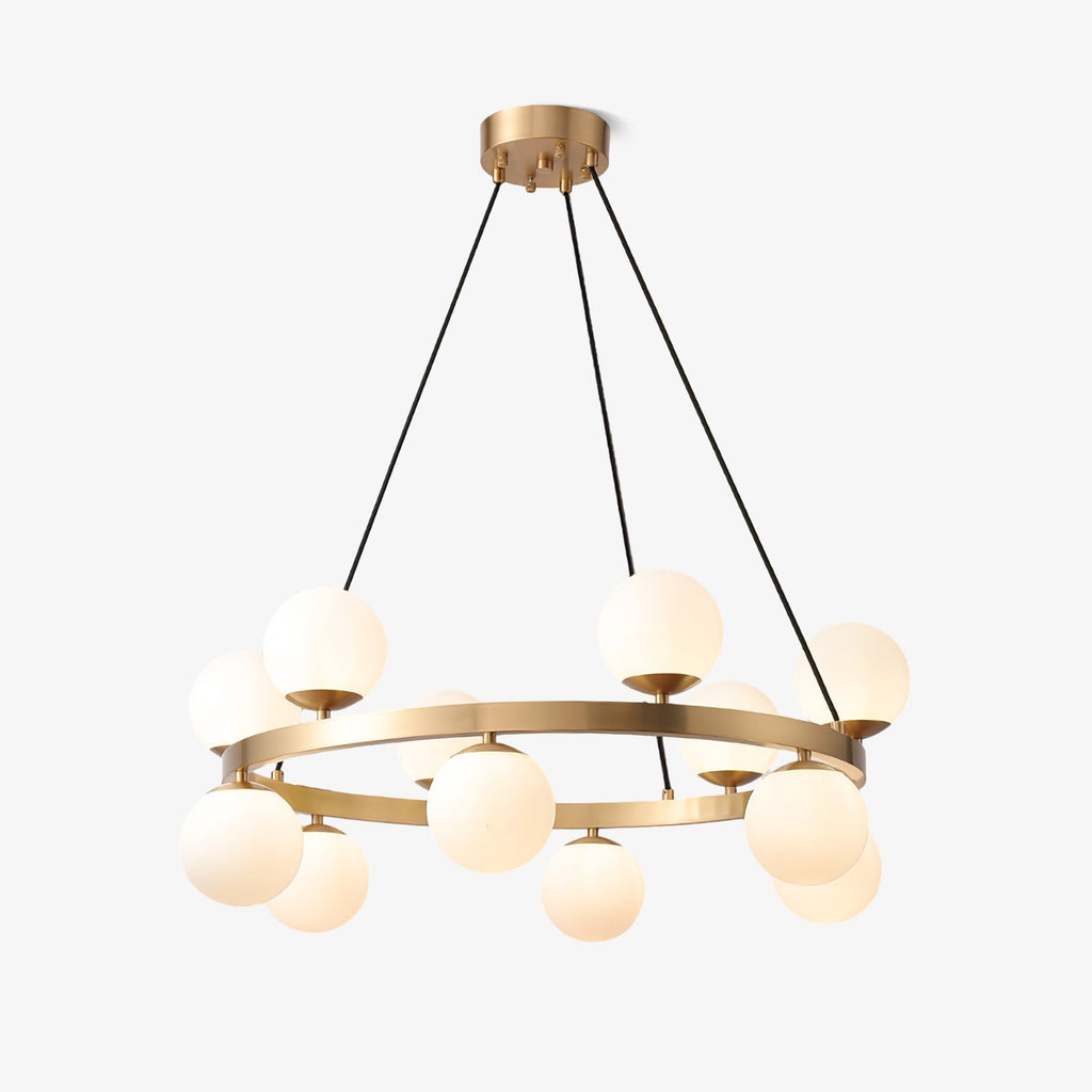 Morvenune Glass Chandelier-Moonnatur
