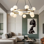 Morvenune Glass Chandelier-Moonnatur