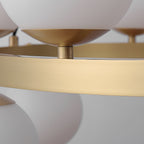 Morvenune Glass Chandelier-Moonnatur
