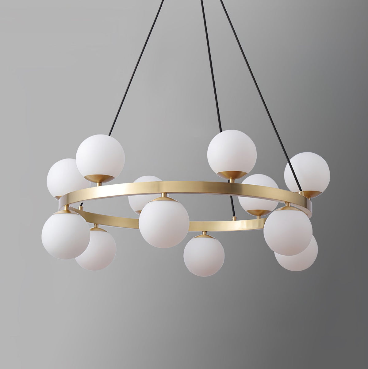 Morvenune Glass Chandelier-Moonnatur