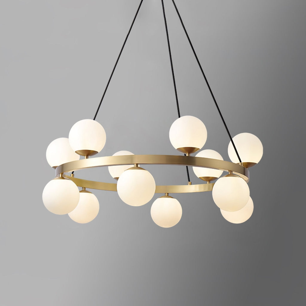 Morvenune Glass Chandelier-Moonnatur