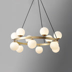 Morvenune Glass Chandelier-Moonnatur