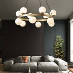 Morvenune Glass Chandelier-Moonnatur