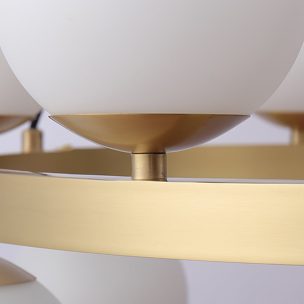Morvenune Glass Chandelier-Moonnatur