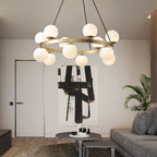 Morvenune Glass Chandelier-Moonnatur