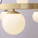Morvenune Glass Chandelier-Moonnatur