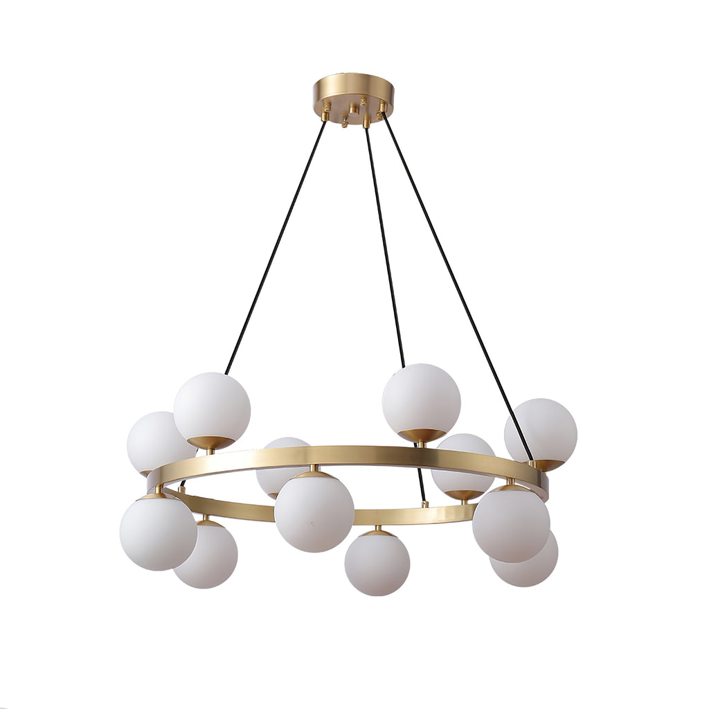 Morvenune Glass Chandelier-Moonnatur