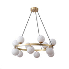 Morvenune Glass Chandelier-Moonnatur