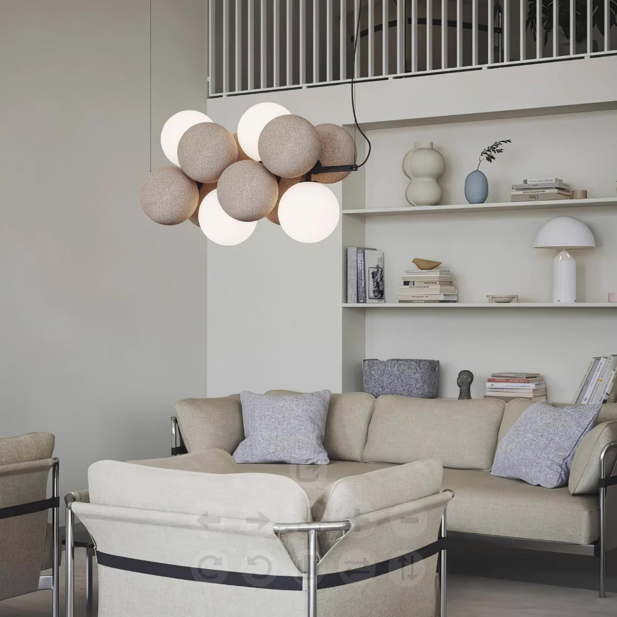 Qunara Metal Pendant Lamp-Moonnatur