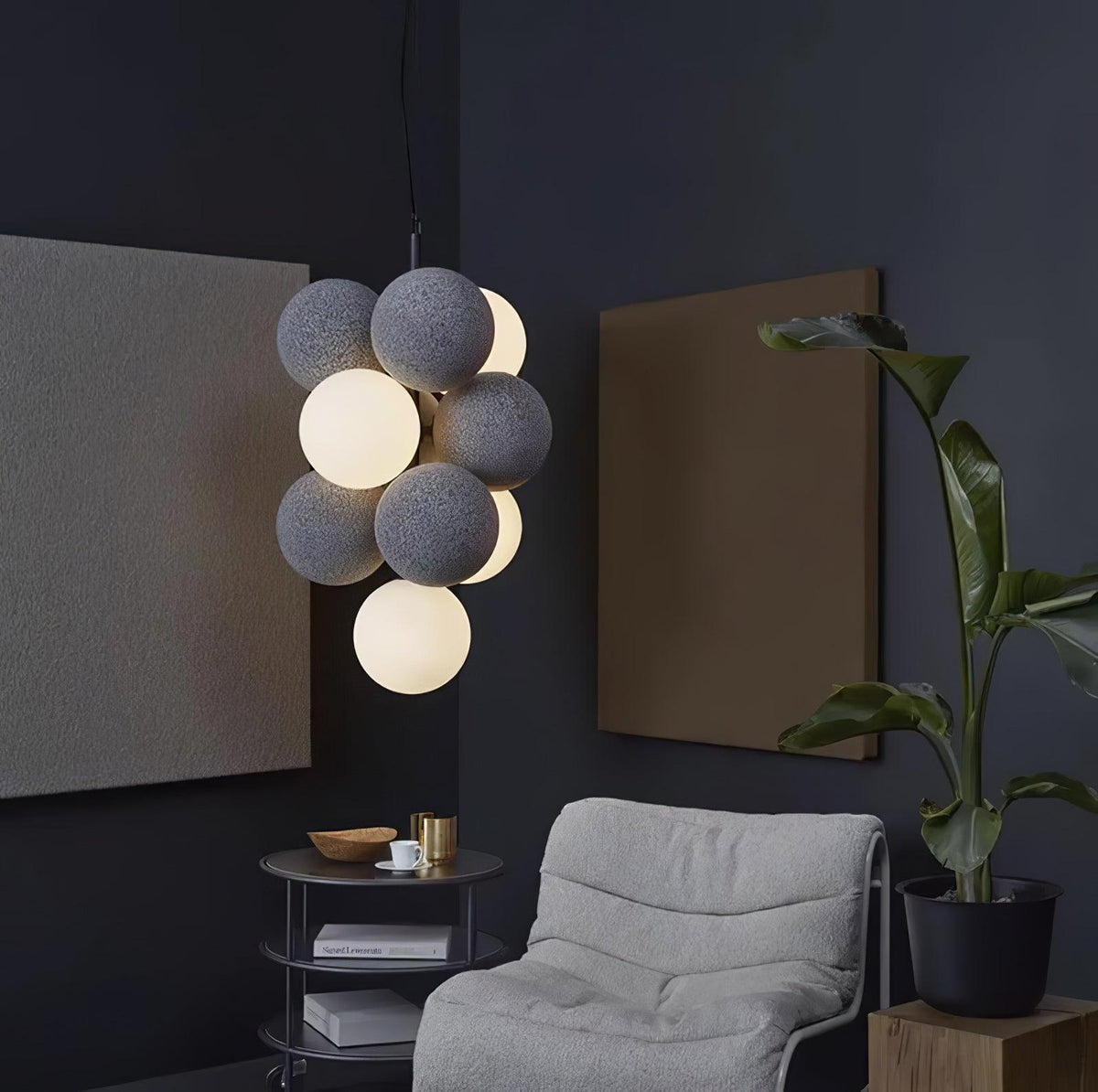 Qunara Metal Pendant Lamp-Moonnatur