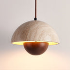 Oakenenna Travertine Pendant Light-Moonnatur