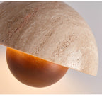 Oakenenna Travertine Pendant Light-Moonnatur