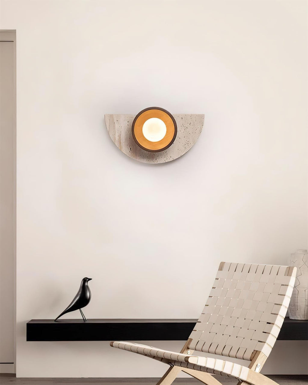 Urenhaven Travertine Wall Light-Moonnatur