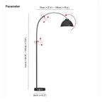 Grenelbrook Metal Floor Lamp-Moonnatur