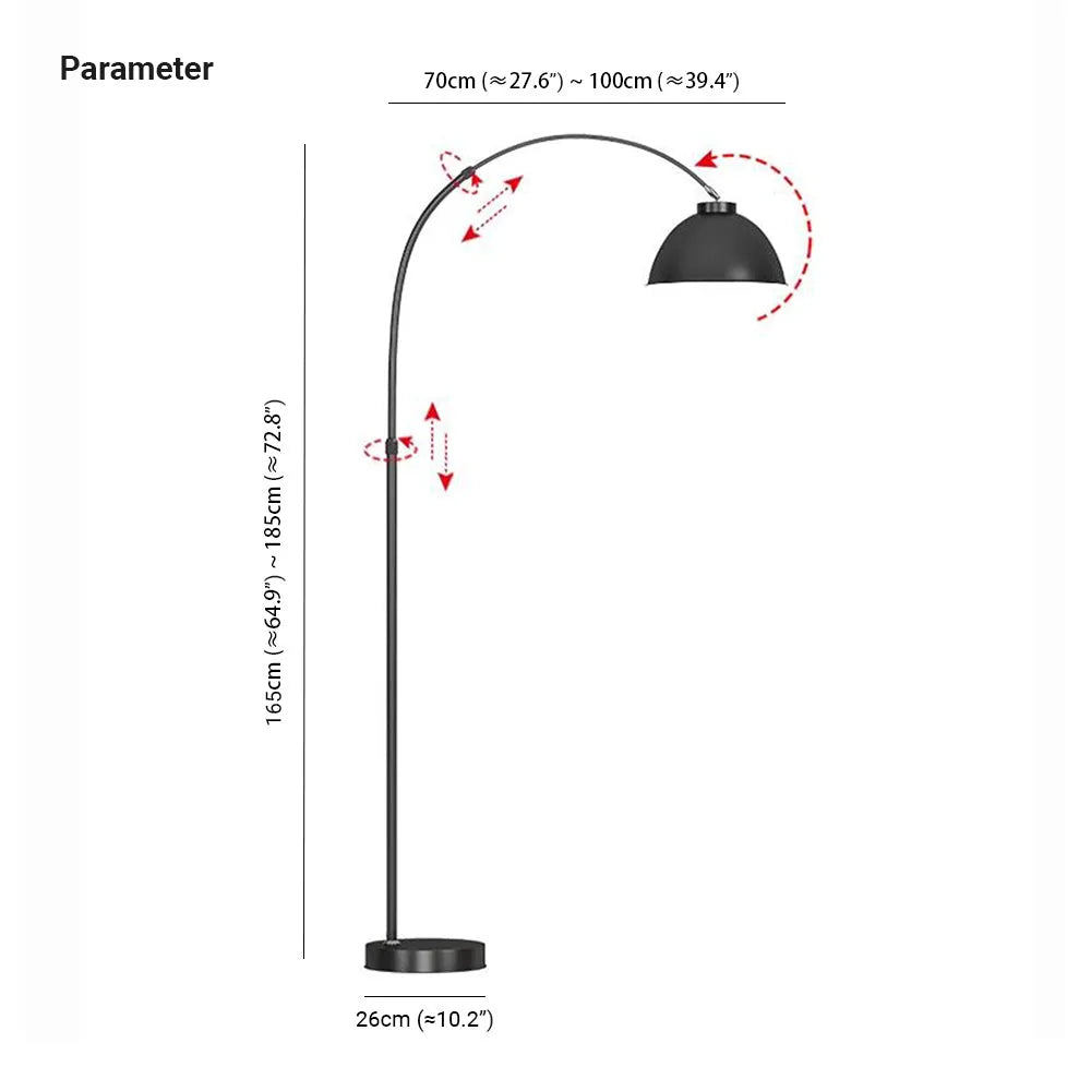 Grenelbrook Metal Floor Lamp-Moonnatur