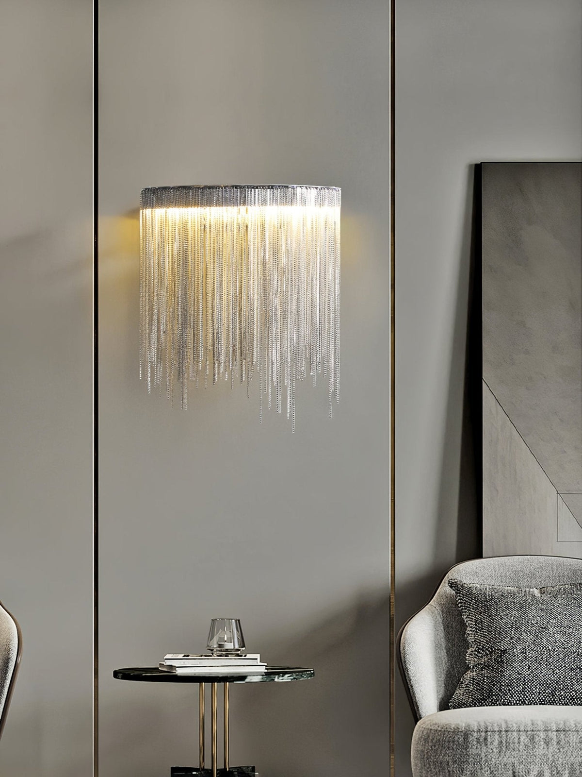 Thoreniel Aluminium Wall Light-Moonnatur
