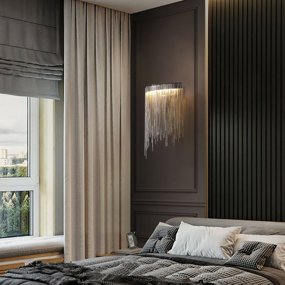Thoreniel Aluminium Wall Light-Moonnatur