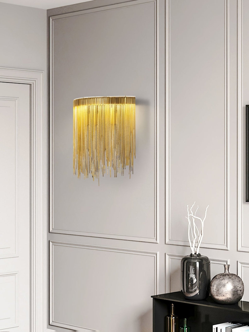Thoreniel Aluminium Wall Light-Moonnatur