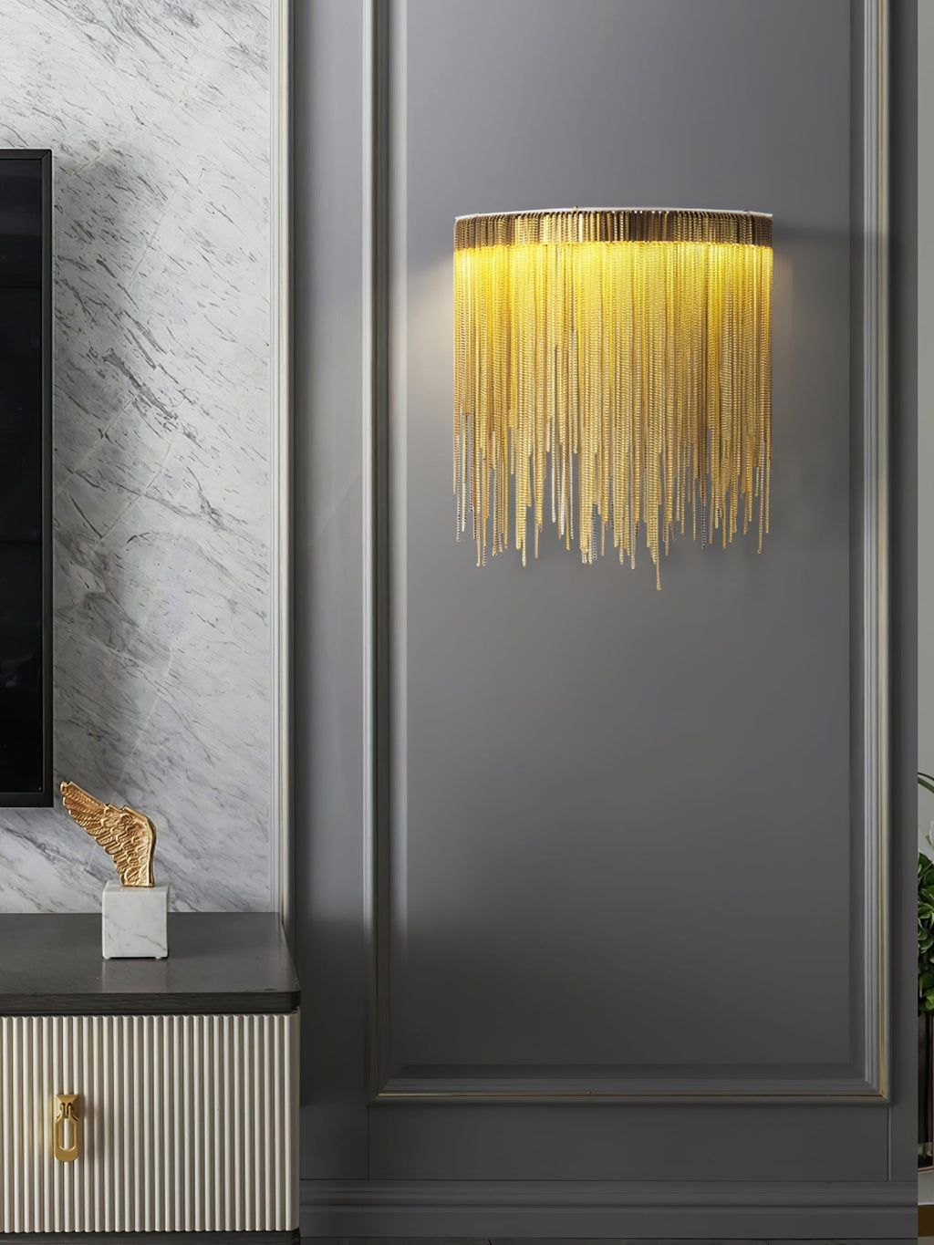 Thoreniel Aluminium Wall Light-Moonnatur