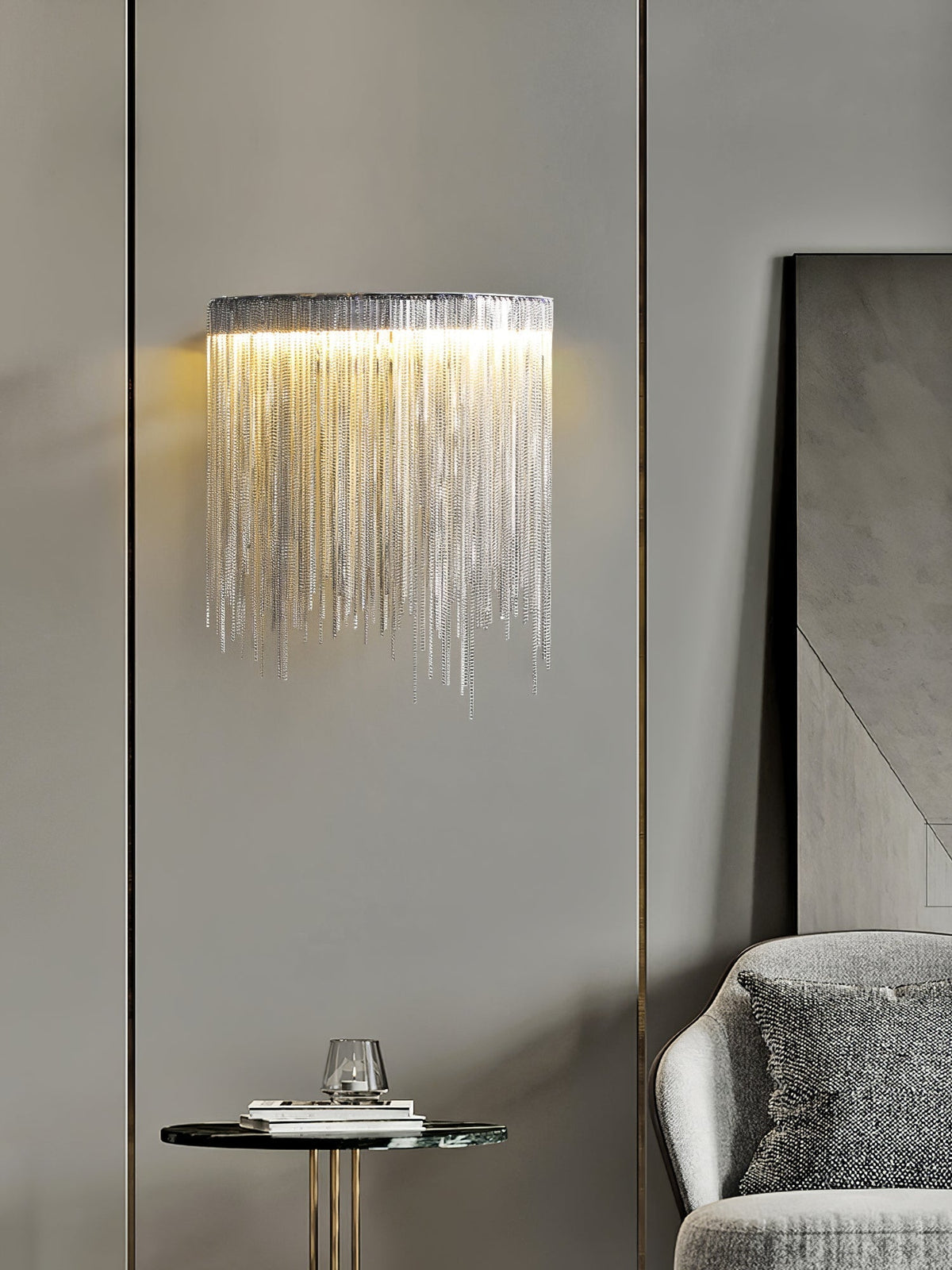 Thoreniel Aluminium Wall Light-Moonnatur
