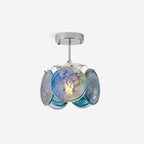Denelora Glass Ceiling Light-Moonnatur