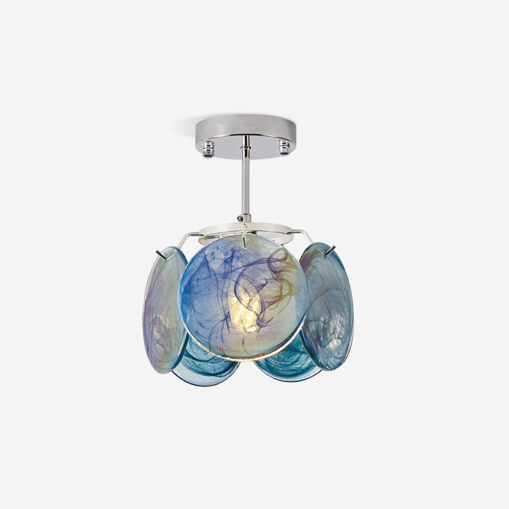 Denelora Glass Ceiling Light-Moonnatur